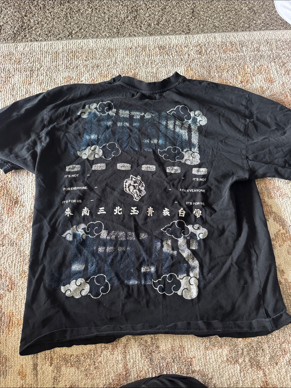 Darc Sport Akatsuki Naruto Black Tshirt with blue design